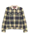 Junya Watanabe MAN x Levis 2012 checked jacket - Blue