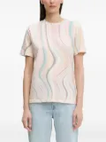 PS Paul Smith wave-print T-shirt - Multicolour