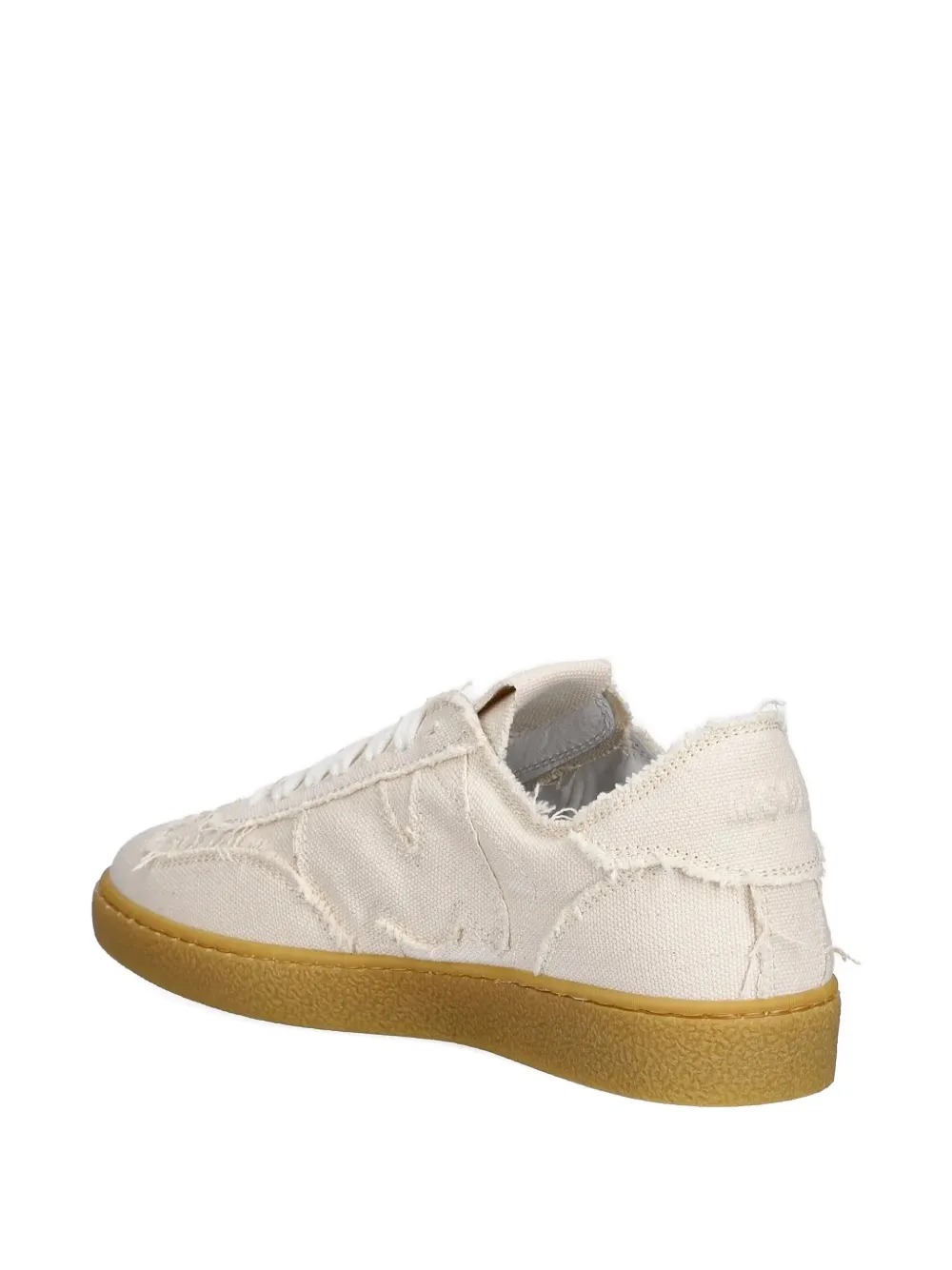 MSGM frayed-detail sneakers Neutrals