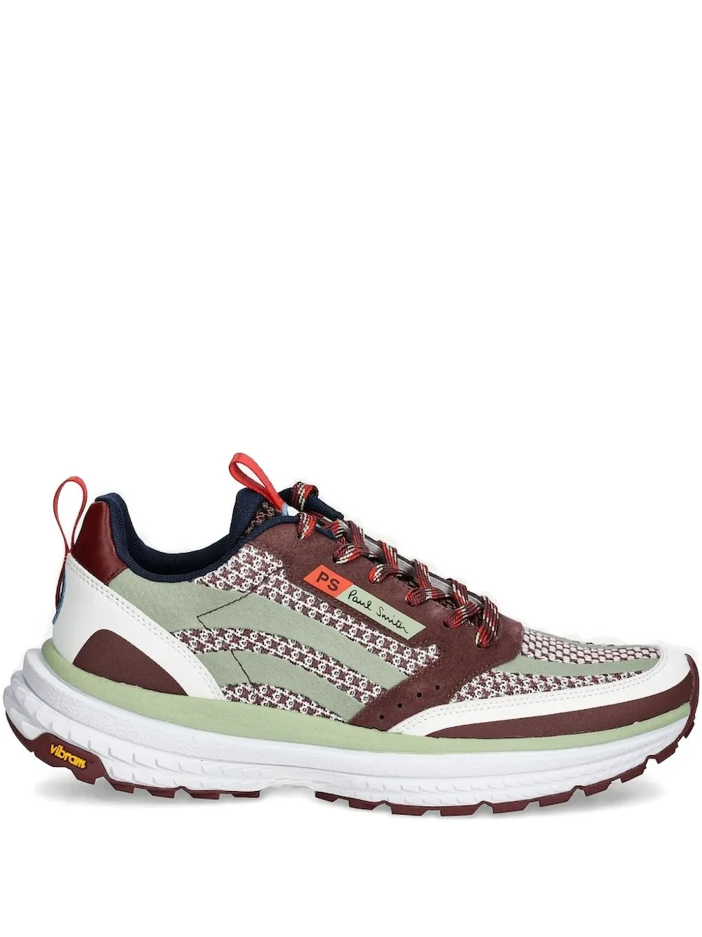 PS Paul Smith DARTER patterned-detail sneakers Red