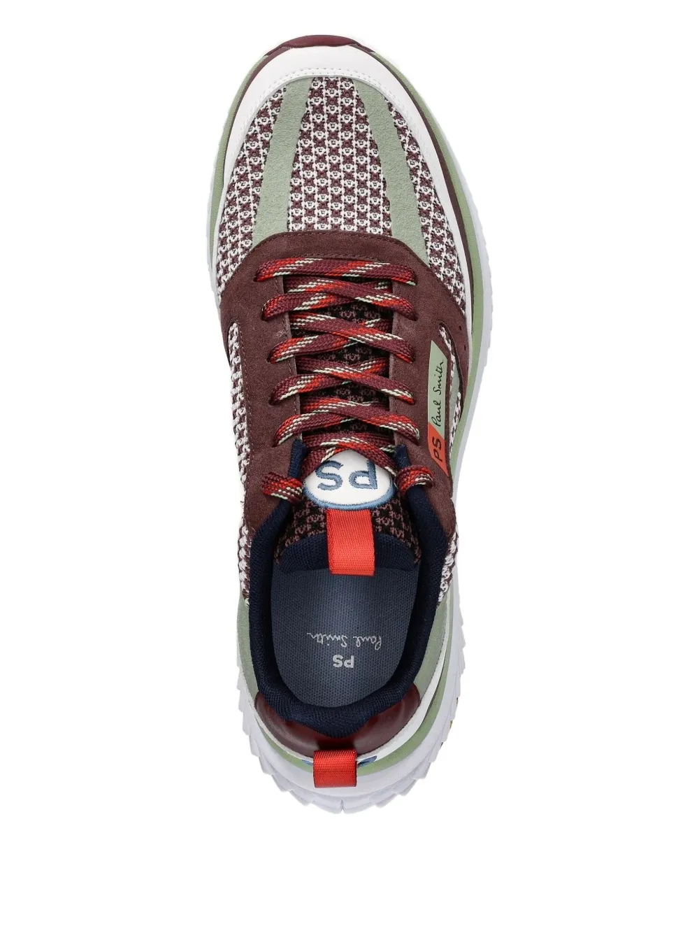 PS Paul Smith DARTER patterned-detail sneakers | Low-Tops | Image 2