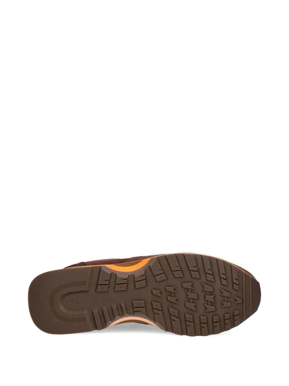 PS Paul Smith BANKS suede panelled sneakers Brown