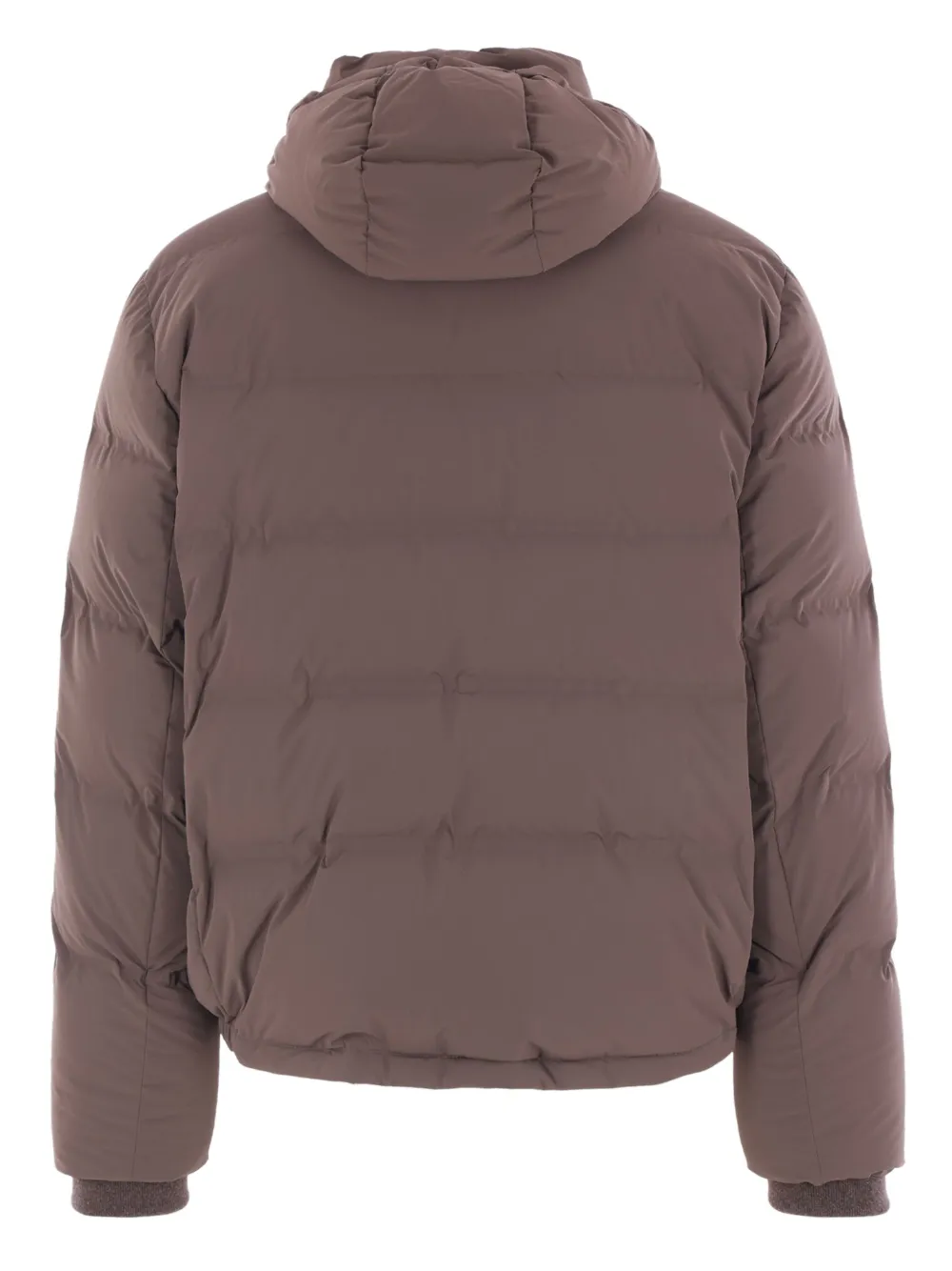 Brunello Cucinelli hooded down-filled coat Bruin