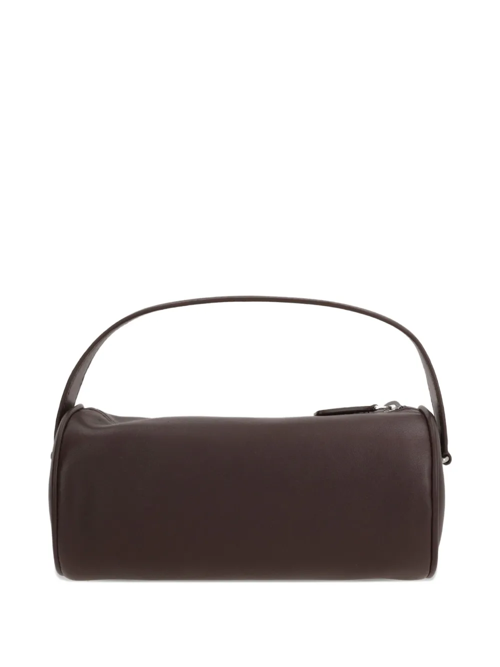 The Row Round 90s leather tote bag Bruin