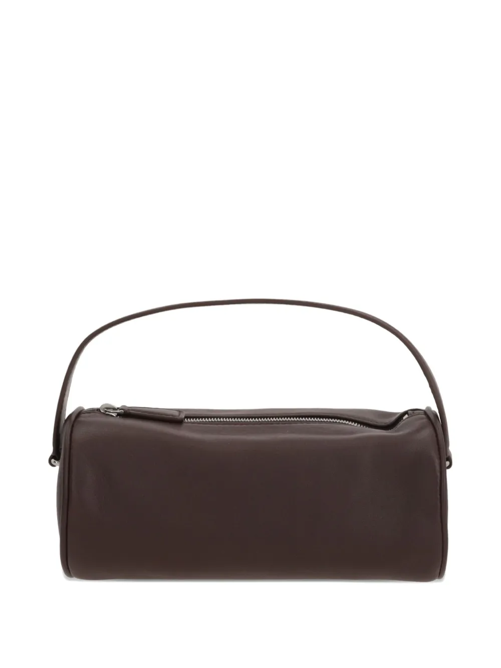 The Row Round 90s leather tote bag Bruin