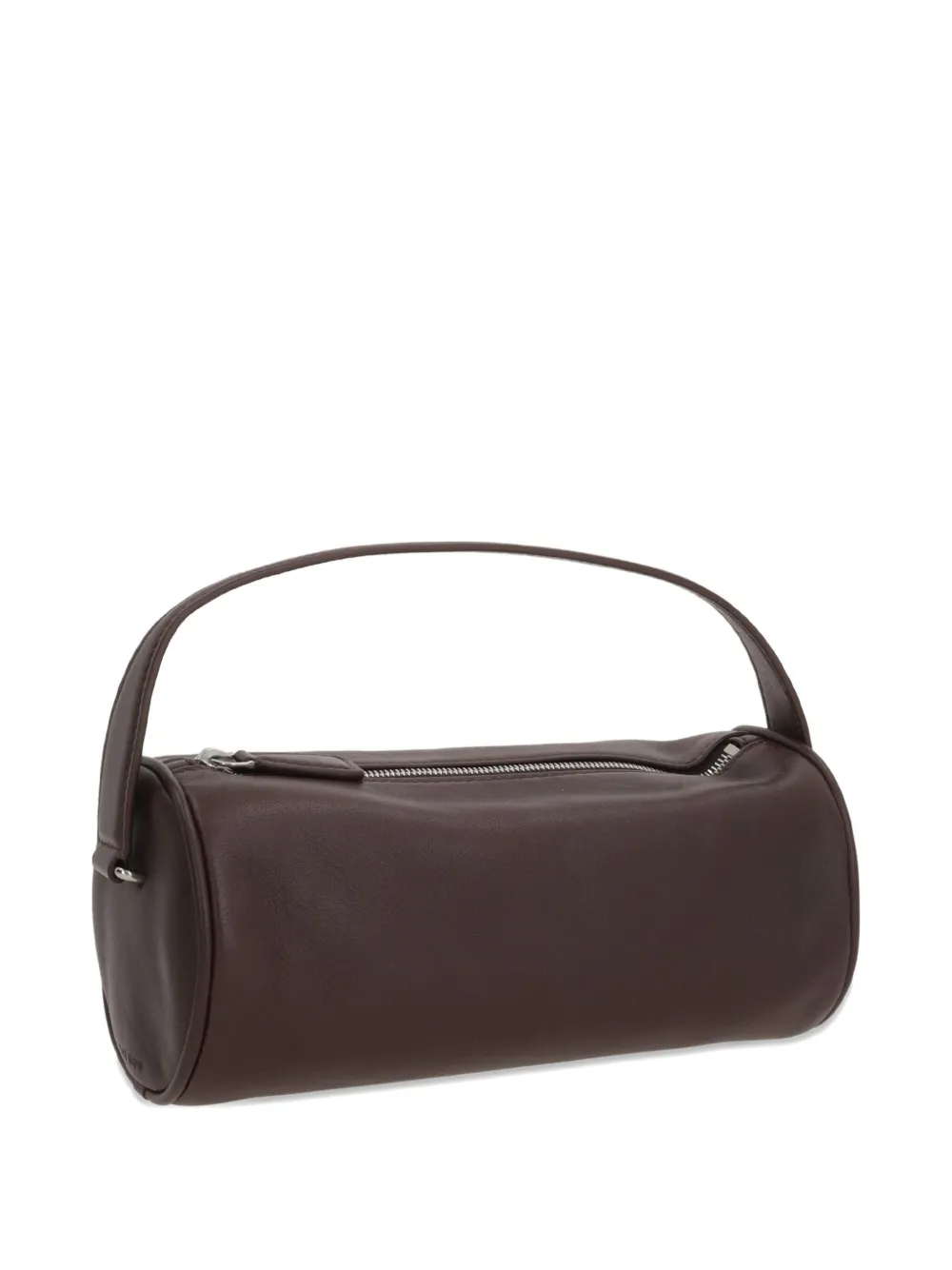 The Row Round 90s leather tote bag Bruin