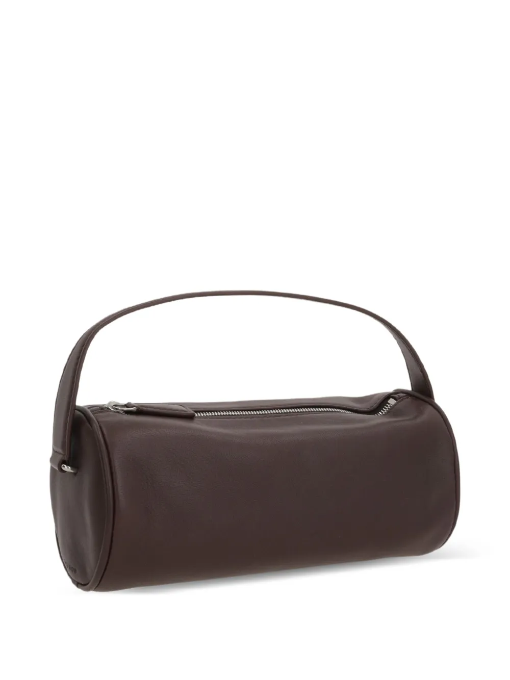 The Row Round 90s leather tote bag Bruin