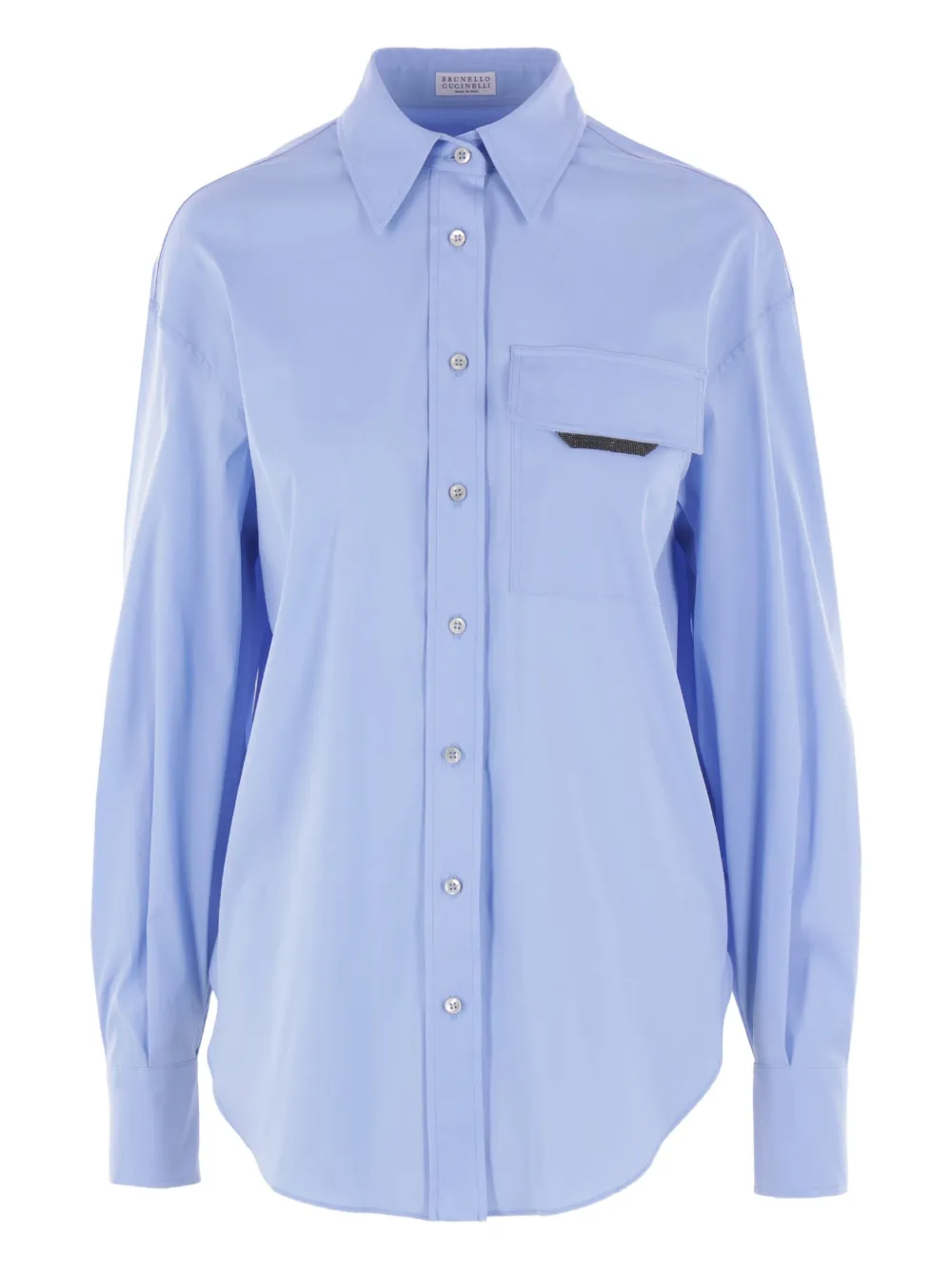 Brunello Cucinelli Linnen blouse Blauw
