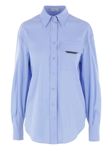 Brunello Cucinelli button-fastening shirt