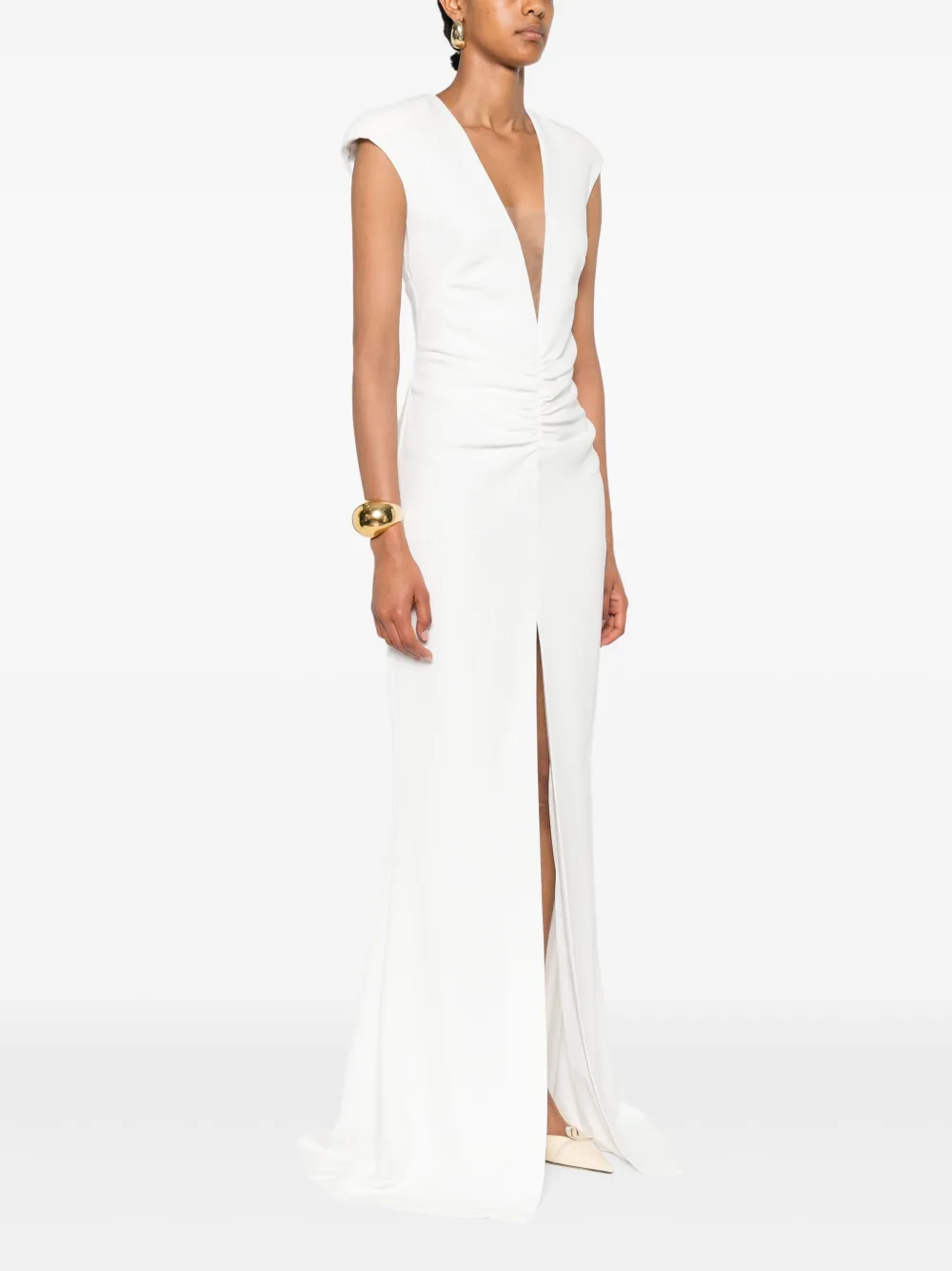 SILK LOVE & LACE Chloe jurk Wit