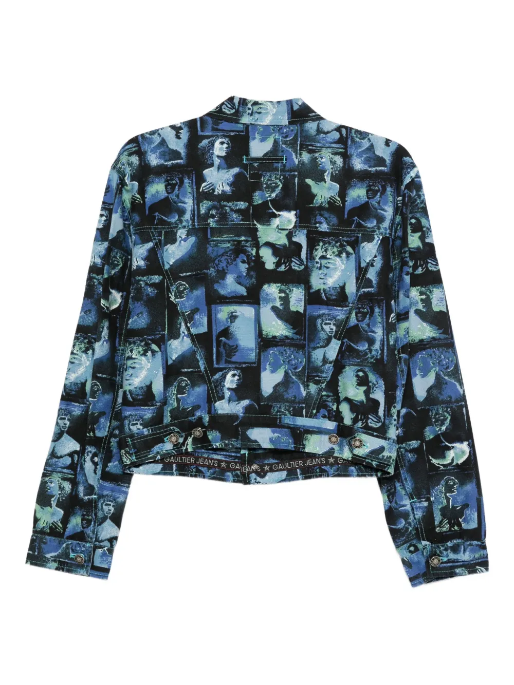 Jean Paul Gaultier Pre-Owned 1990s printed cotton jacket | Image 2
