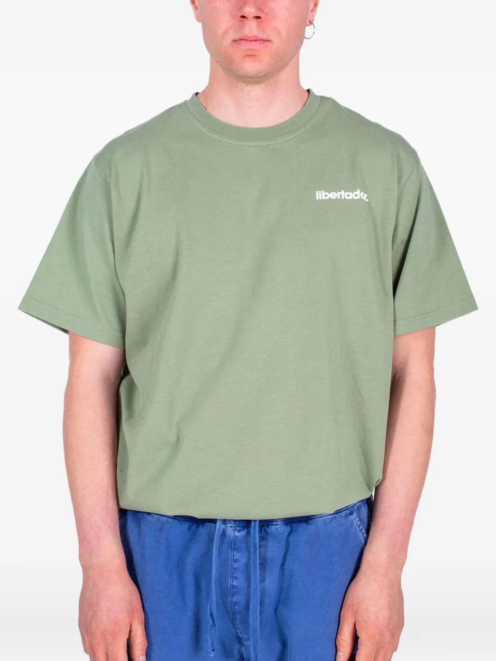 Libertador Colombie Coffee graphic-print T-shirt - グリーン Libertador Colombie Coffee graphic-print T-shirt - グリーン
