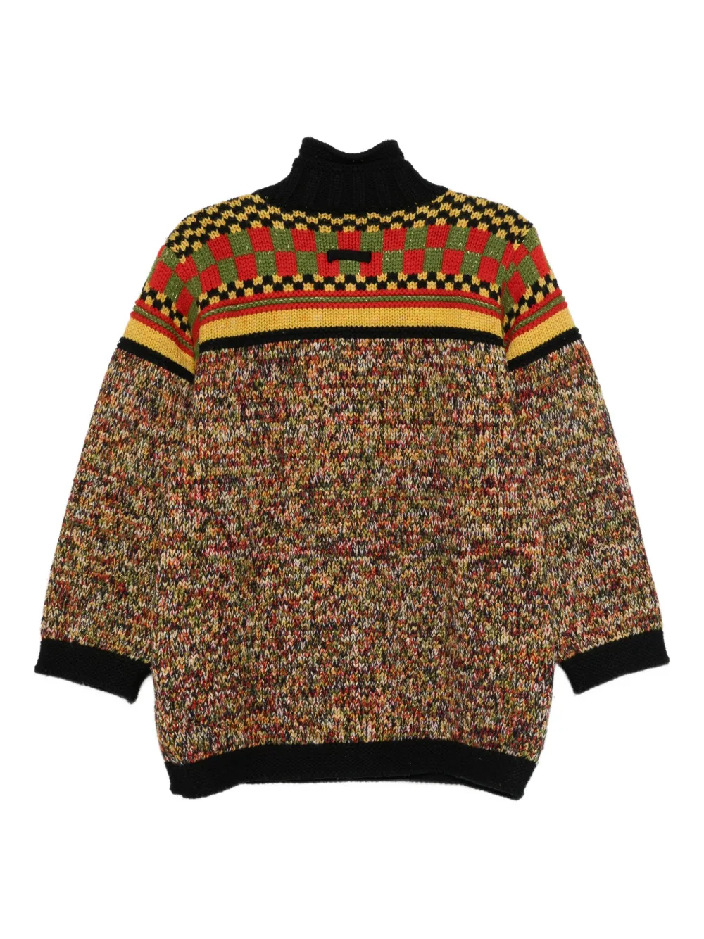 Jean Paul Gaultier Pre-Owned 1990s knit metal detail jumper | Image 2