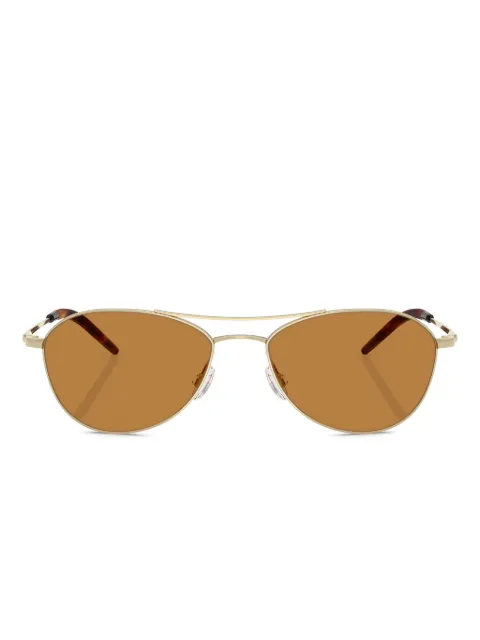 Oliver Peoples metallic frame tinted sunglasses