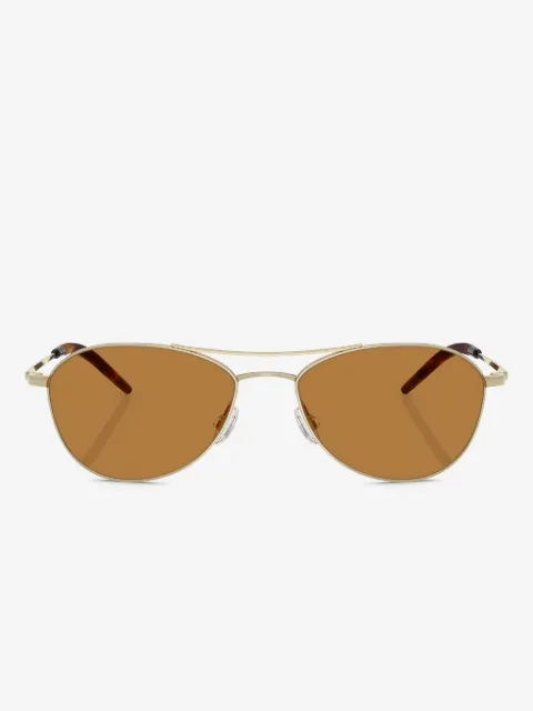 Oliver Peoples metallic frame tinted sunglasses