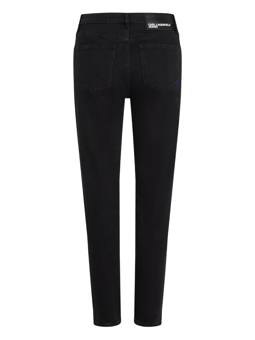 Karl Lagerfeld Jeans Cotton Jeans In Black