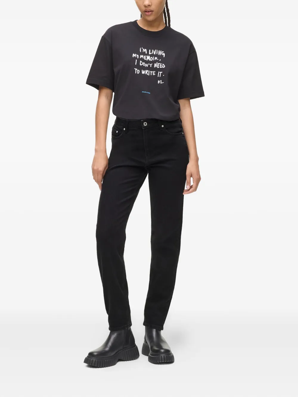Karl Lagerfeld Jeans Katoenen jeans - Zwart