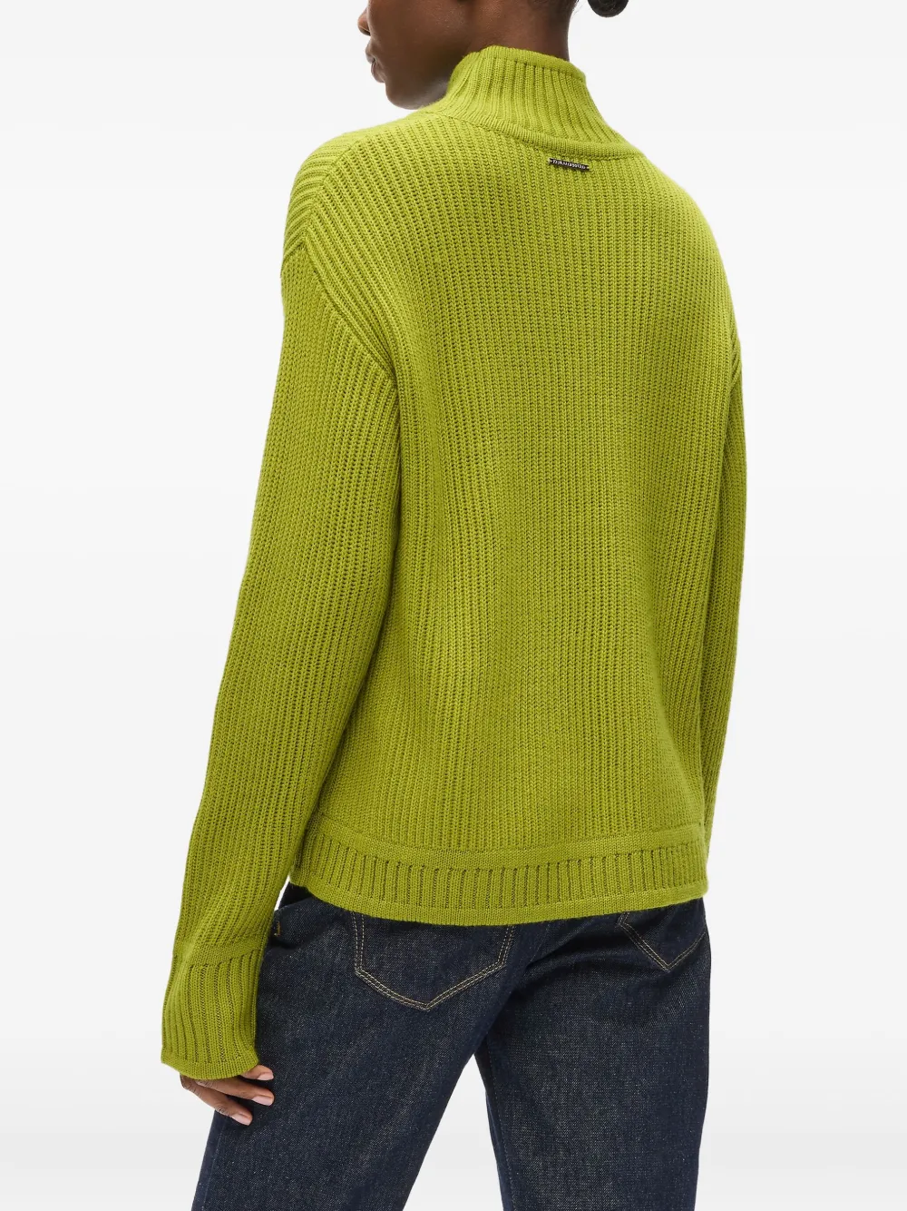 Karl Lagerfeld Trui met geborduurd logo Groen