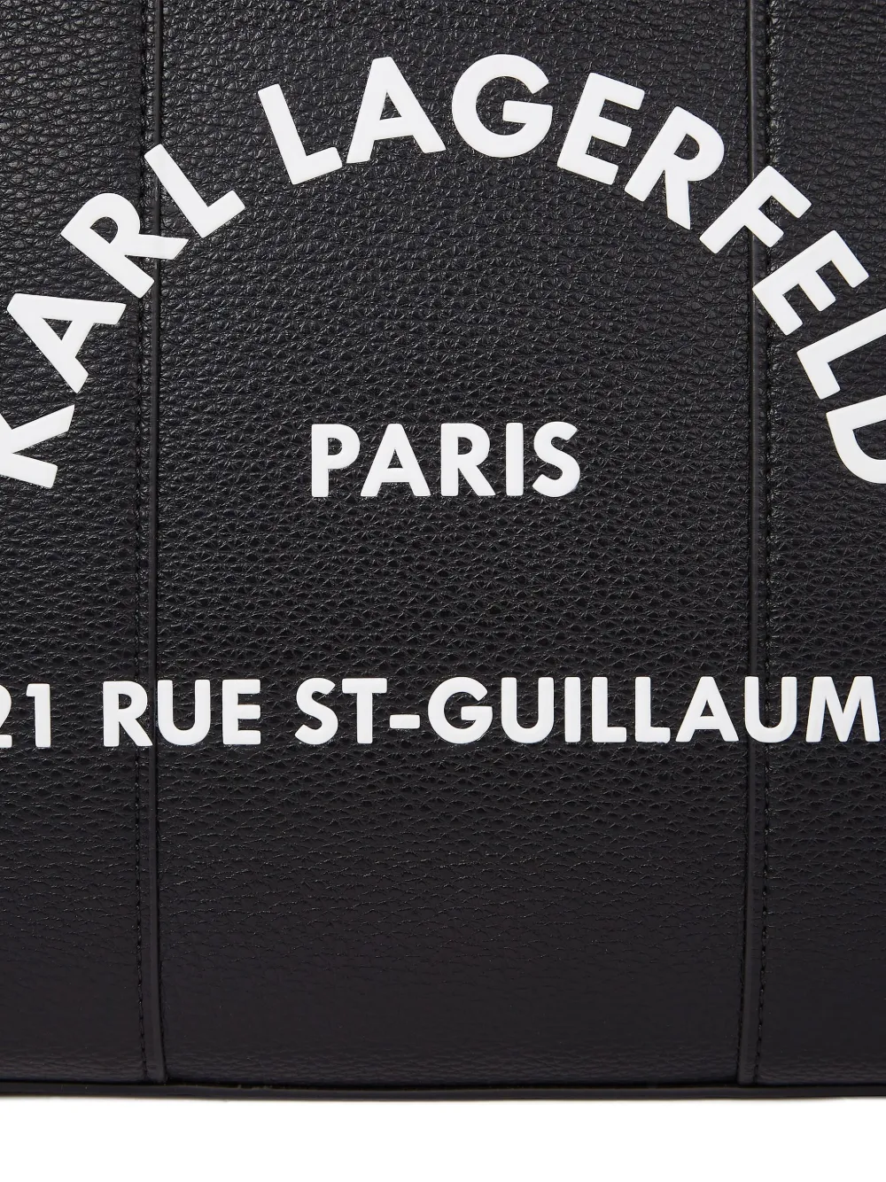Karl Lagerfeld Medium Rue St-Guillaume shopper Zwart