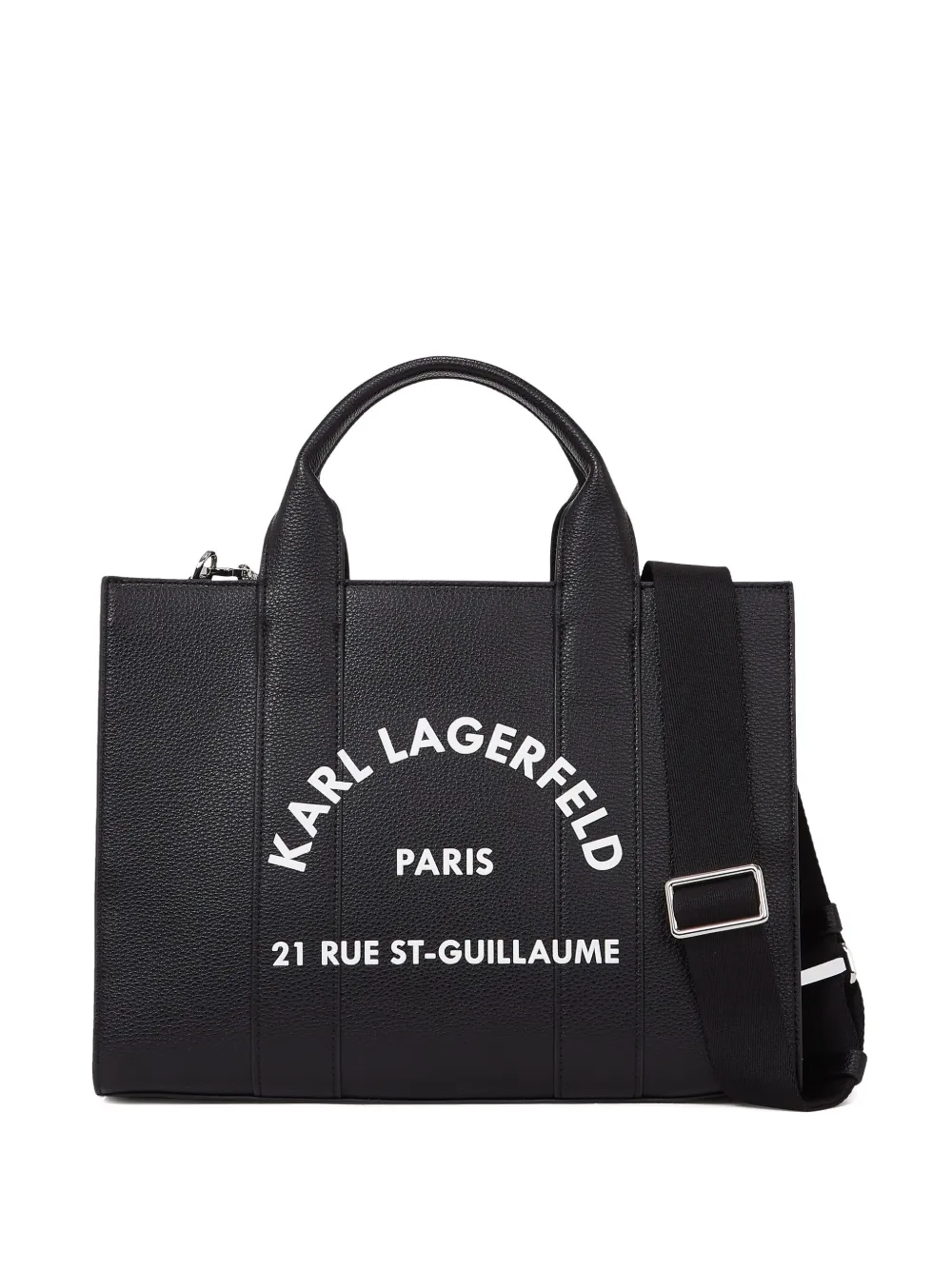 Karl Lagerfeld Medium Rue St-Guillaume shopper Zwart