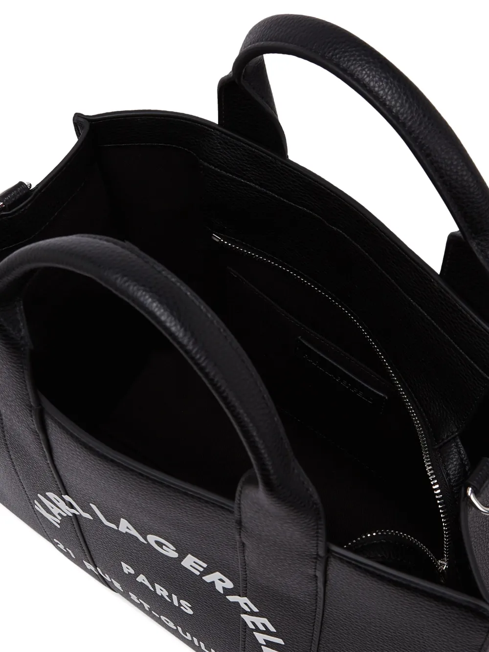 Karl Lagerfeld Medium Rue St-Guillaume shopper Zwart