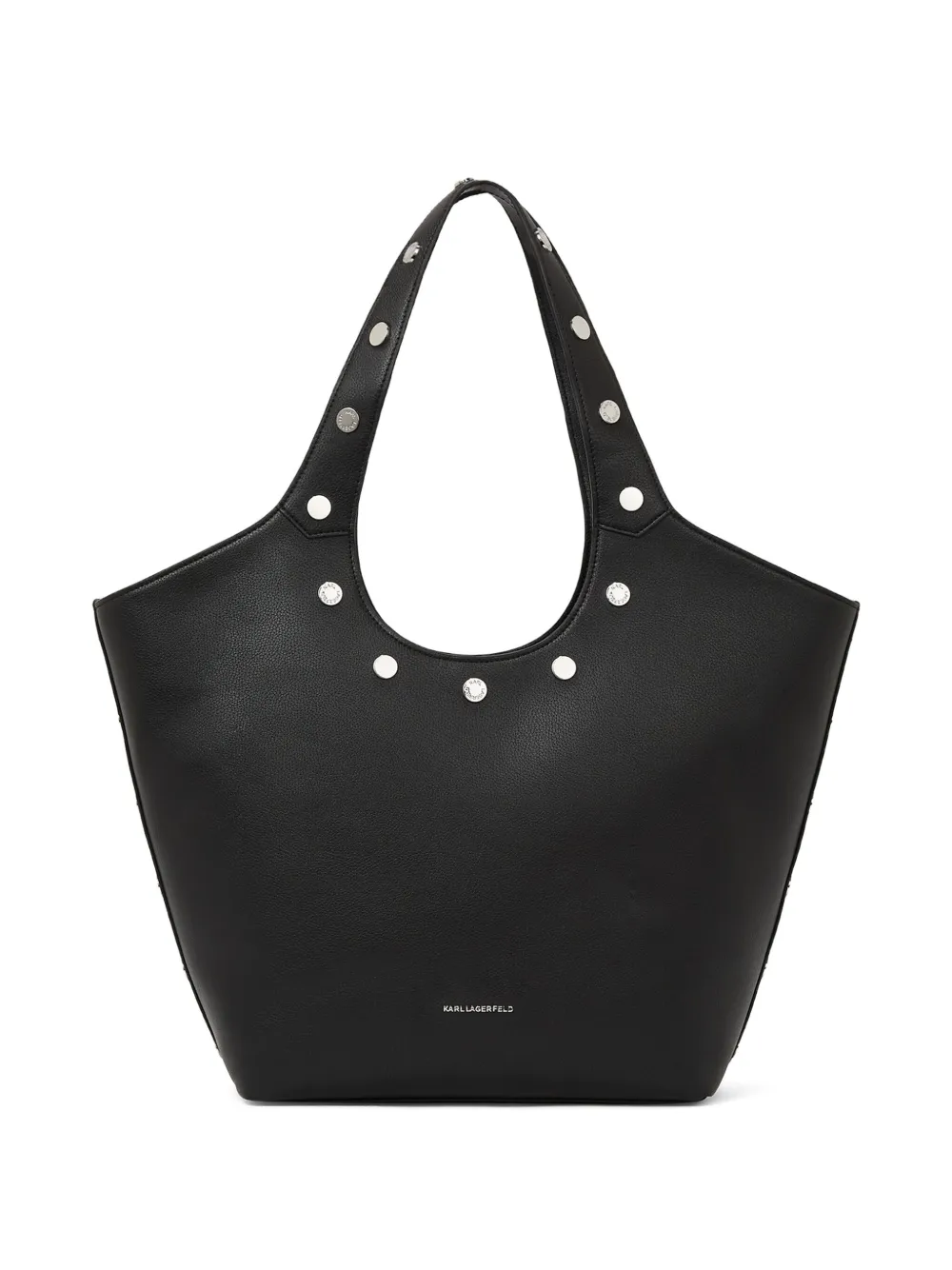 Karl Lagerfeld Medium K/rocky Marais Tote Bag In Black