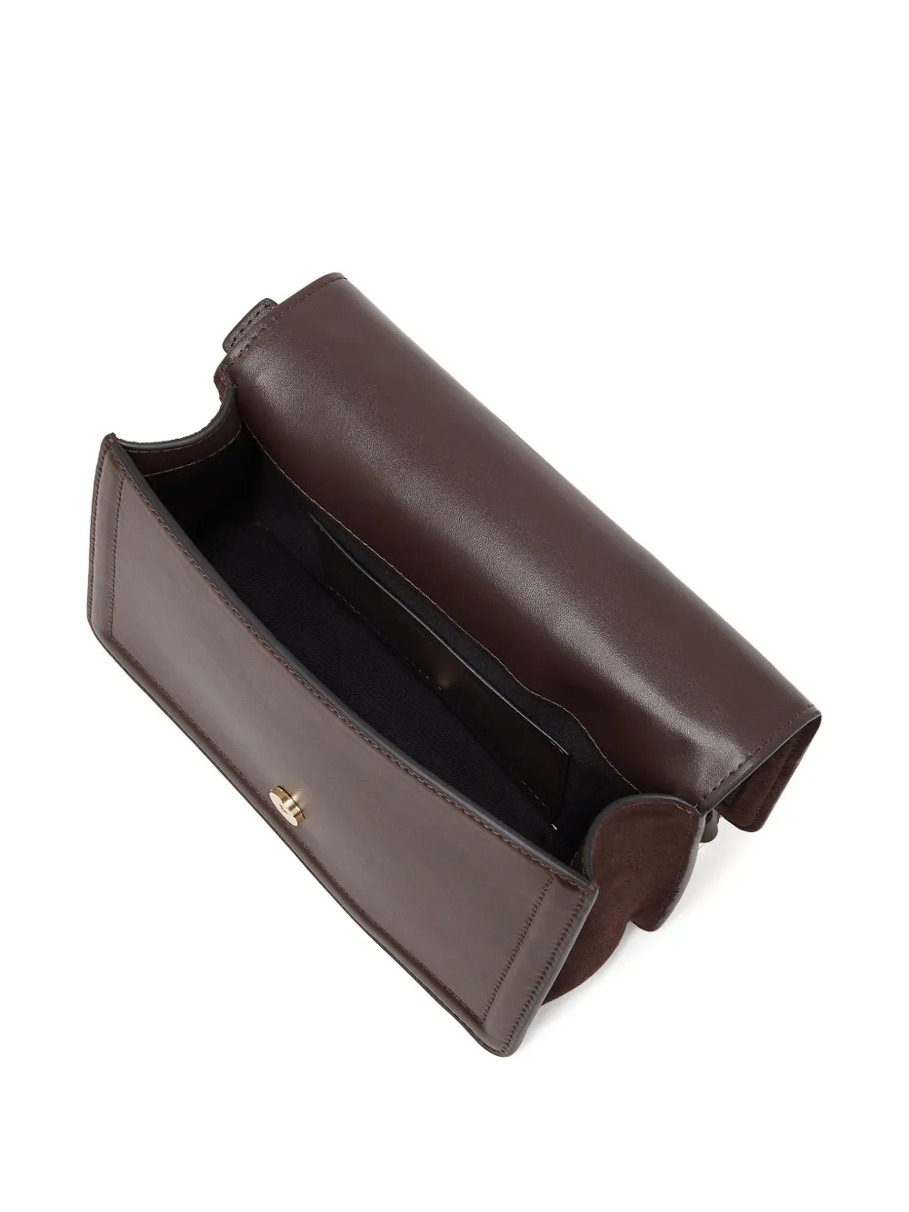 Karl Lagerfeld K Nova suède schoudertas Bruin