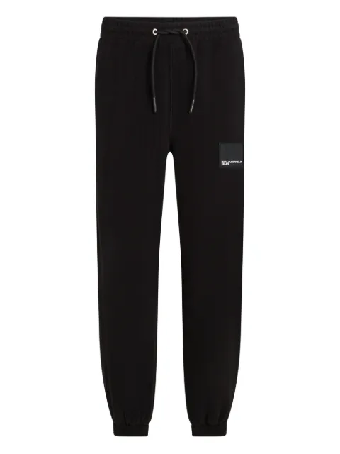 Karl Lagerfeld Jeans logo-patch track pants
