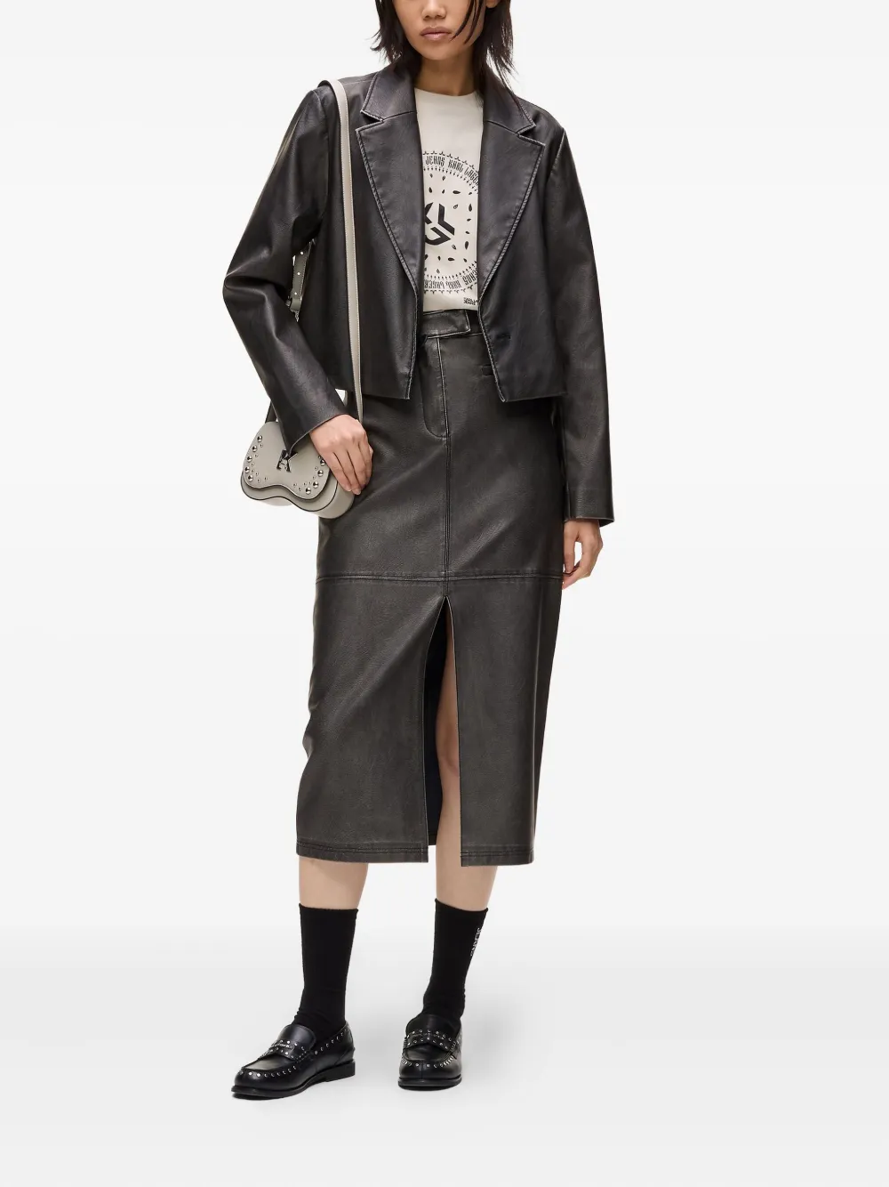 Karl Lagerfeld Jeans blazer à effet usé | Blazers | Image 2