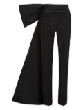 Karl Lagerfeld Karl Studio bow-detail trousers - Black