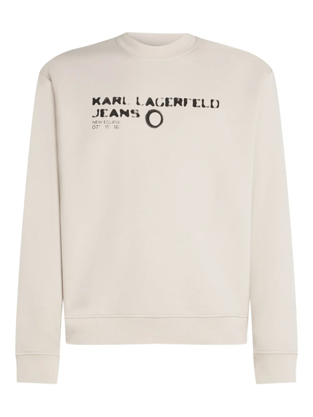 Karl Lagerfeld Jeans Eclipse logo sweatshirt | Neutrals | Image 1