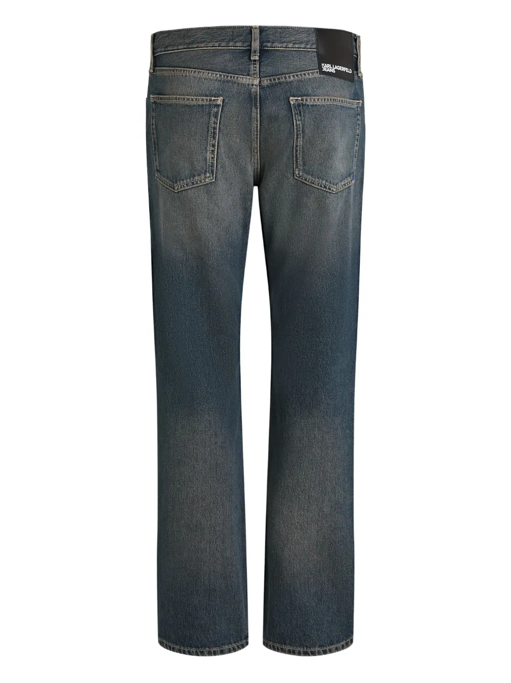 Karl Lagerfeld Jeans Straight jeans - Blauw