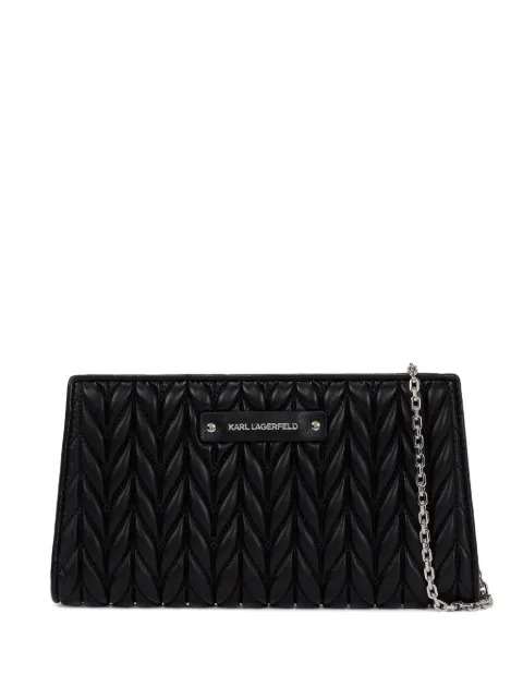 Karl Lagerfeld K/Weave crossbody wallet