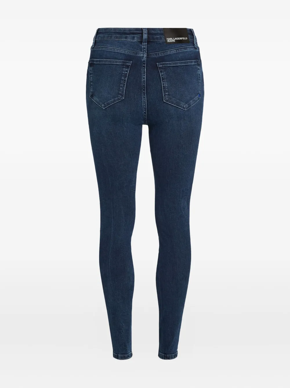 Karl Lagerfeld Jeans High waist skinny jeans Blauw