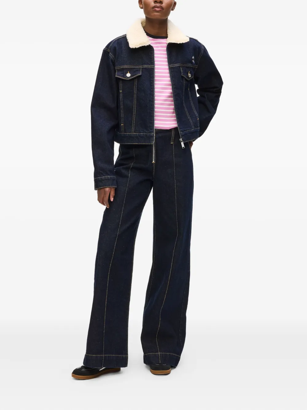 Karl Lagerfeld chamarra de mezclilla Ikon | Chamarras de mezclilla | Image 2