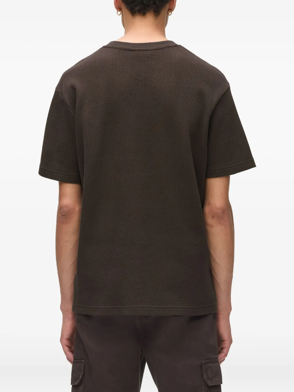 Karl Lagerfeld Jeans T-shirt met logopatch Bruin