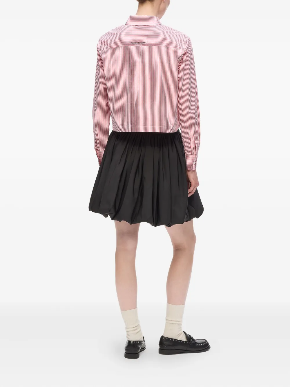 Karl Lagerfeld Gestreept overhemd Rood