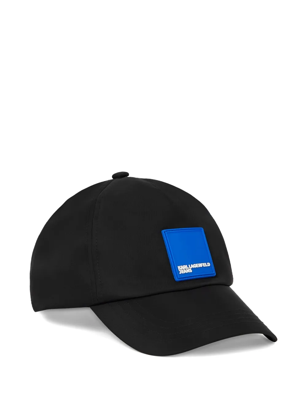 Karl Lagerfeld Jeans logo-patch cap | Black | Image 1
