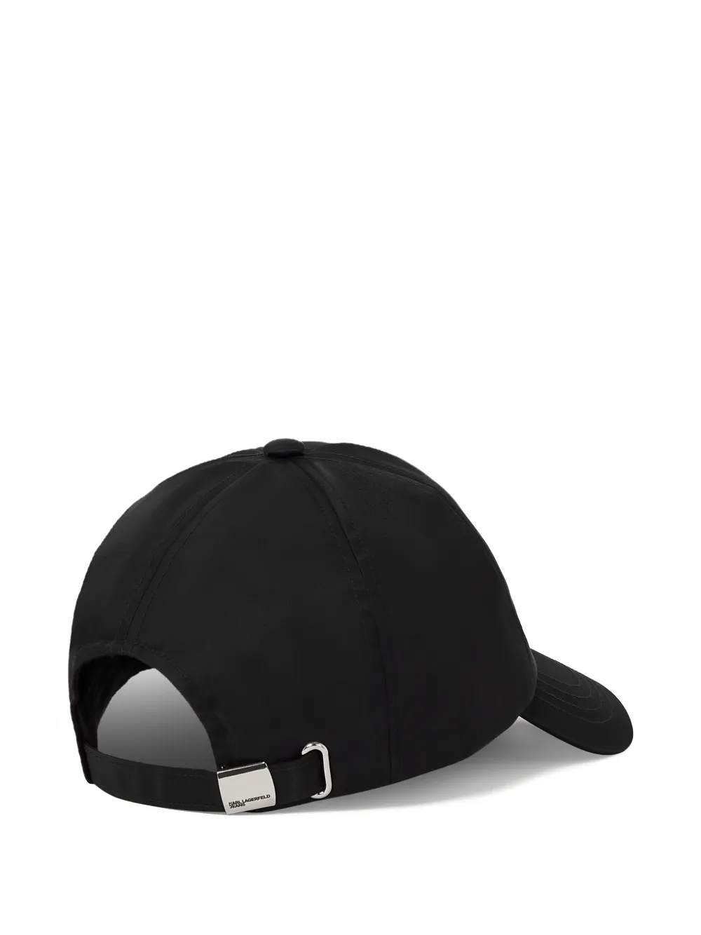 Karl Lagerfeld Jeans Pet met logopatch - Zwart