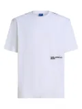 Karl Lagerfeld Jeans Karl Lagerfeld portrait T-shirt - White