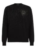 Karl Lagerfeld embellished crewneck sweatshirt - Black