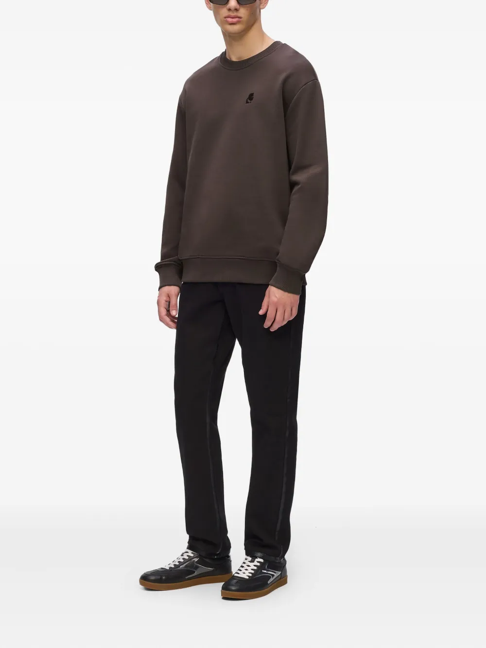 Karl Lagerfeld Kameo sweater - Bruin