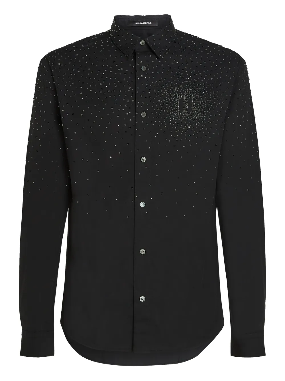 Karl Lagerfeld ビジュートリム シャツ | ブラック | Image 1