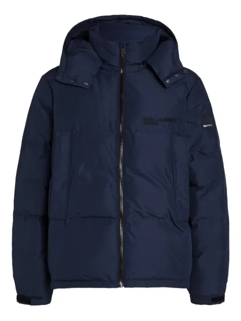 Karl Lagerfeld Jeans hooded puffer jacket