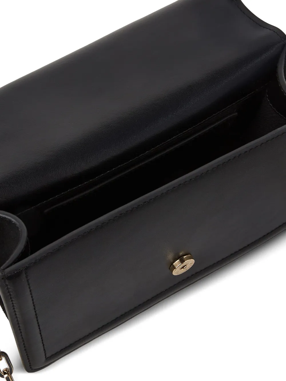 Karl Lagerfeld Kleine K Nova suède crossbodytas Zwart