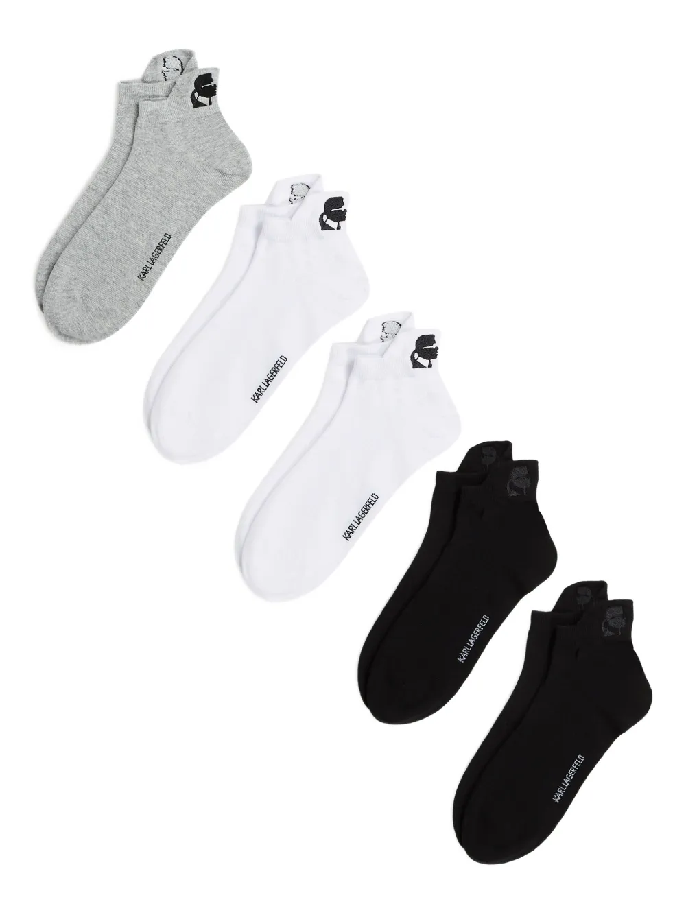 Karl Lagerfeld set de cinco pares de calcetines Kameo | Image 2