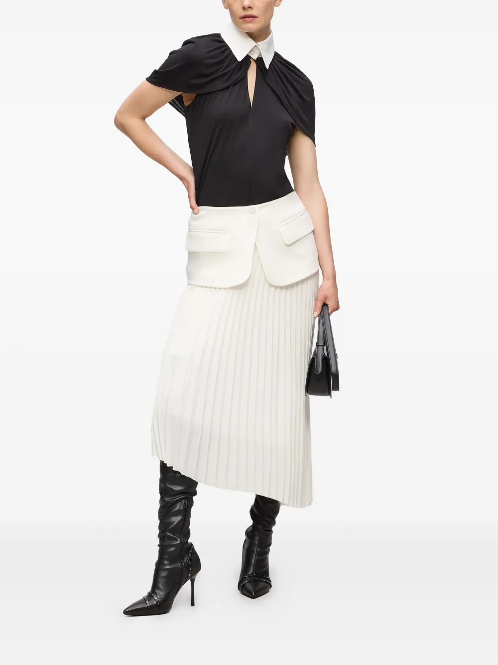 Karl Lagerfeld Karl Studio top - Zwart