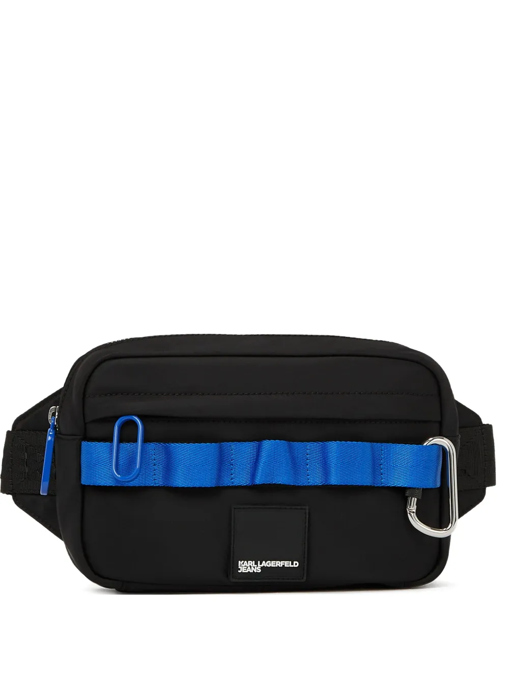 Karl Lagerfeld Jeans Marsupio con applicazione logo - Nero