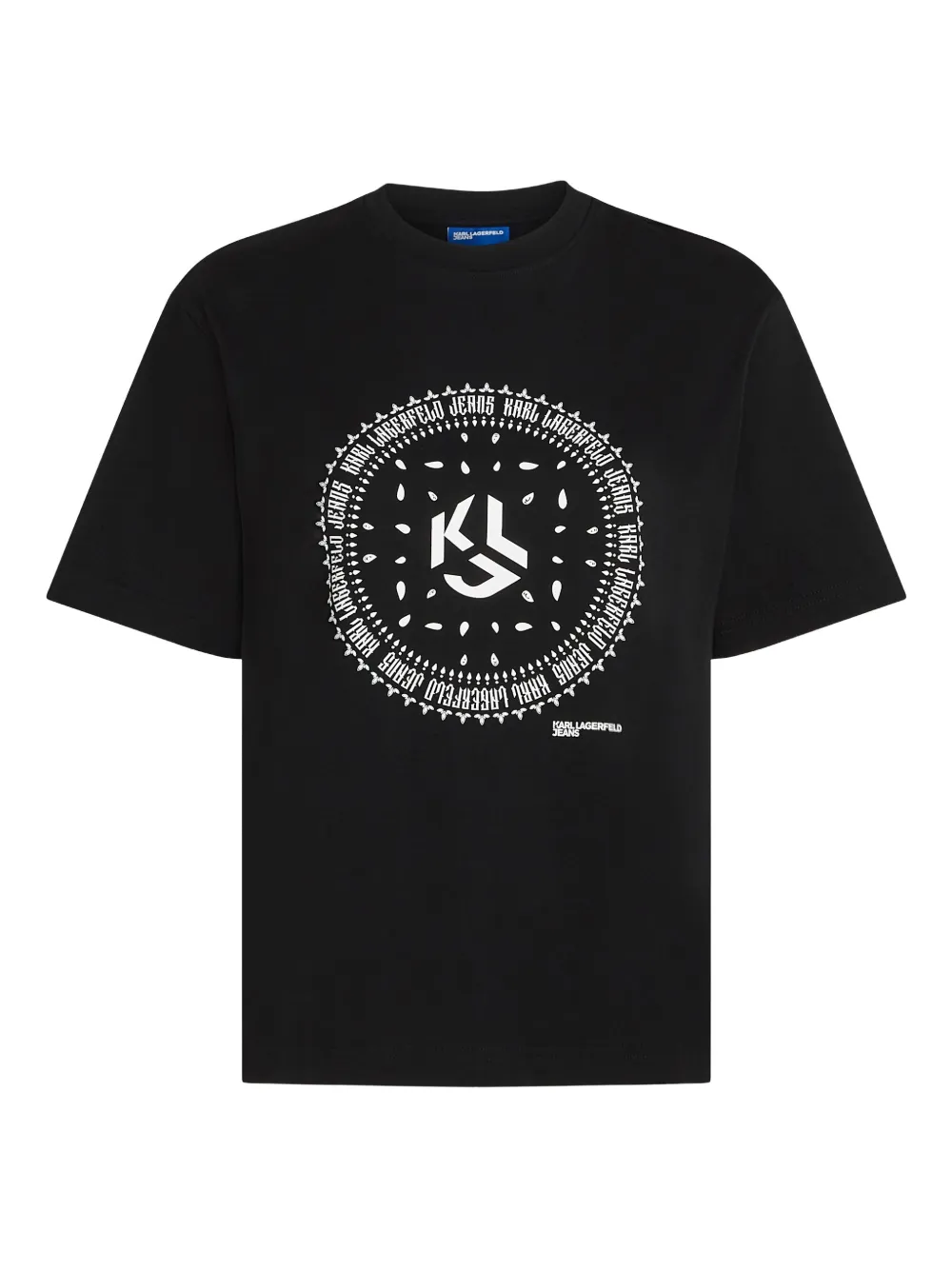 Karl Lagerfeld Jeans logo-print T-shirt | Black | Image 1