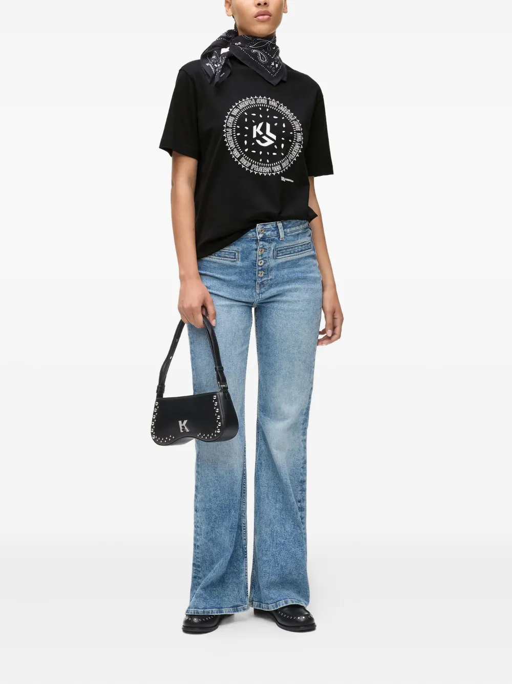 Karl Lagerfeld Jeans logo-print T-shirt | T-Shirts & Jersey Shirts | Image 2